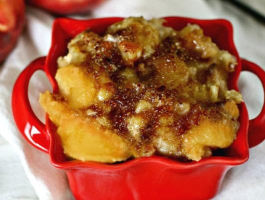 3 Ingredient Peach Crisp