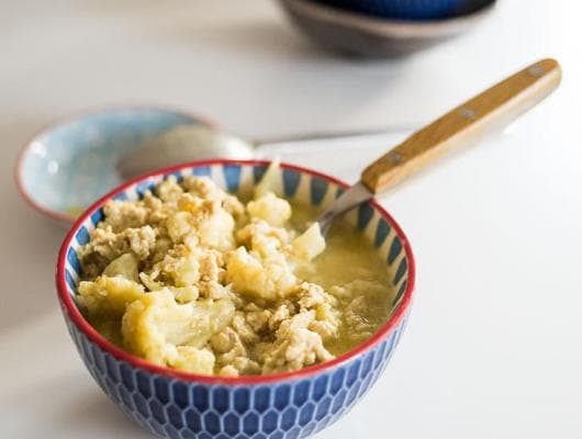 4-Ingredient Keto Chicken Curry Recipe