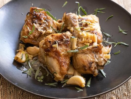 40 Cloves Garlic Chicken