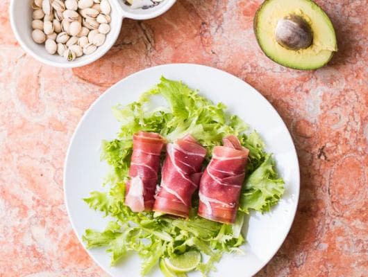 5-Min Prosciutto Avocado Fat Bomb Recipe [Paleo, Keto]