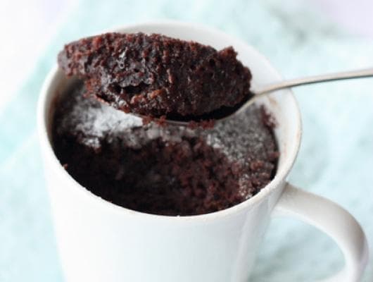 5 Minute Healthy Chocolate Mug Cake