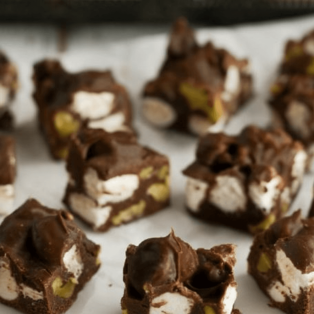 5-Minute Rocky Road Fudge