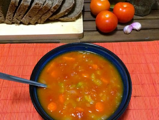 A Fragrant Tomato Soup