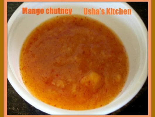 A TASTY MANGO CHUTNEY
