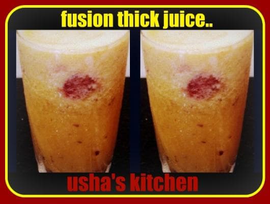 A TASTY SMOOTHIE