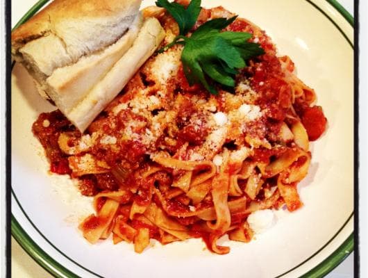 A Twist on Bolognese
