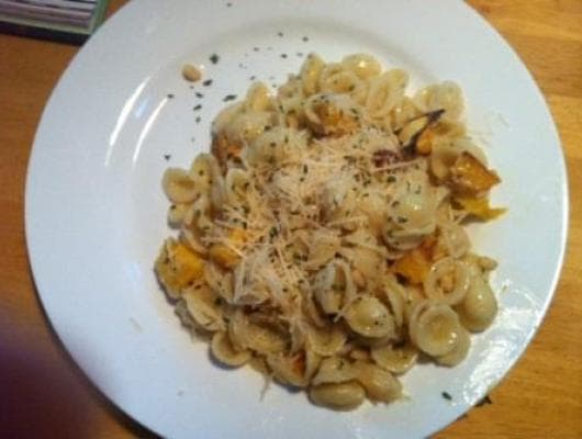 acorn squash orecchiette