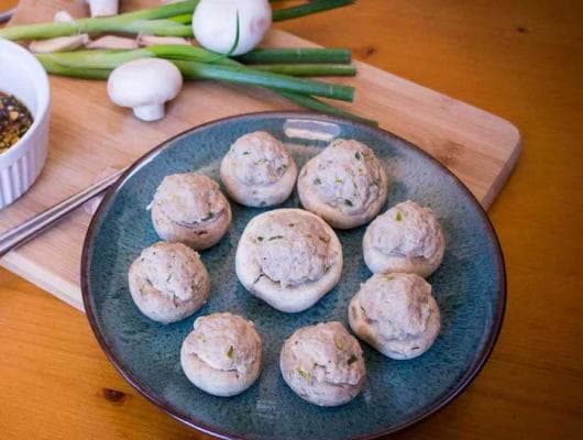 AIP Asian Stuffed Mushrooms Recipe