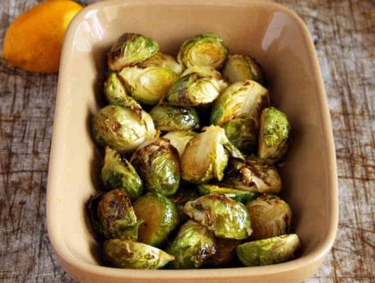 AIP Garlic-Roasted Brussels Sprouts Recipe