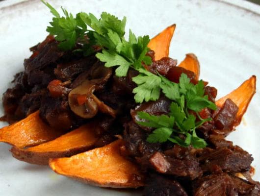 AIP Slow Cooker Brisket, Carrot and Beet Casserole