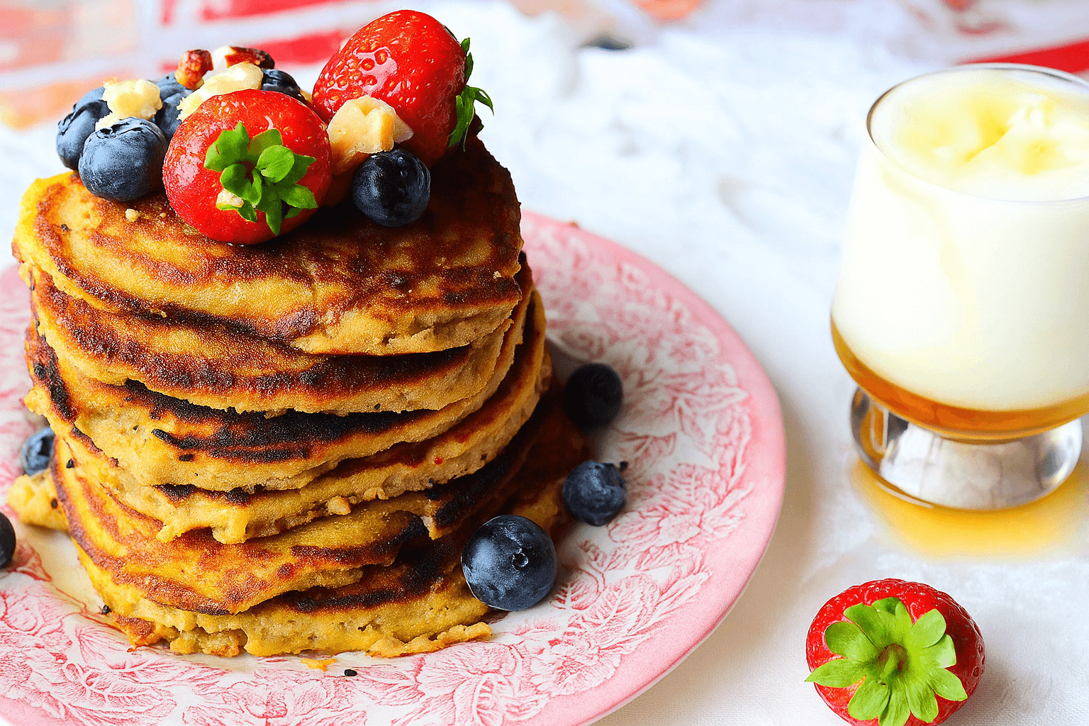 Almond & Banana Pancakes