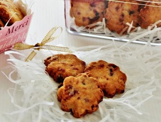 Almond Cranberry Cookies