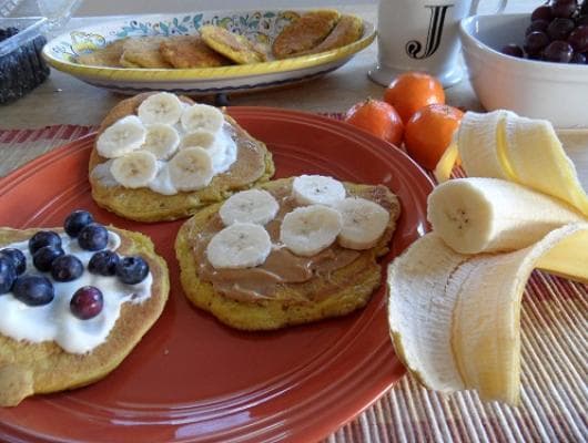 Almond Flour & Walnut Paleo Pancakes