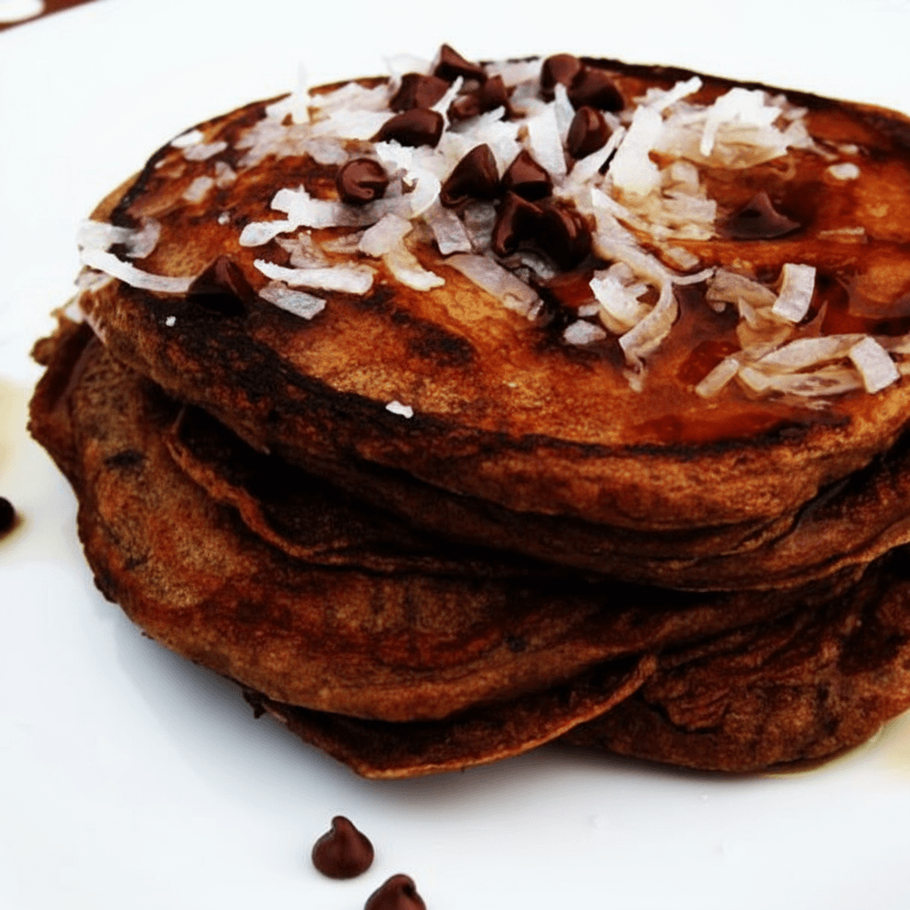 Almond Joy Pancakes