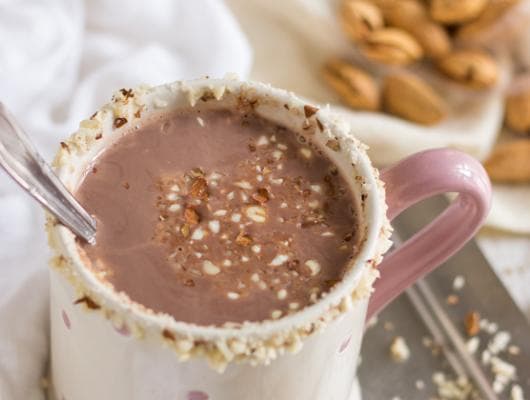 Almond Milk Hot Cocoa
