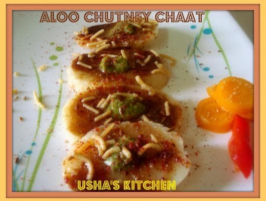ALOO CHUTNEY CHAAT