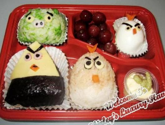Angry Birds Onigiri Bento Box (おにぎり)