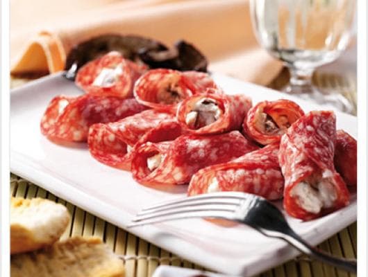 Appetizer: Salami Rolls