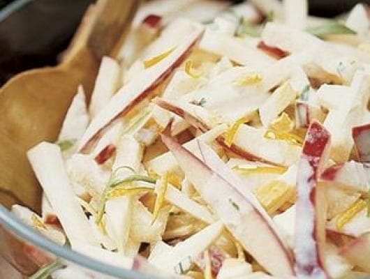 Apple and Celery Root Salad