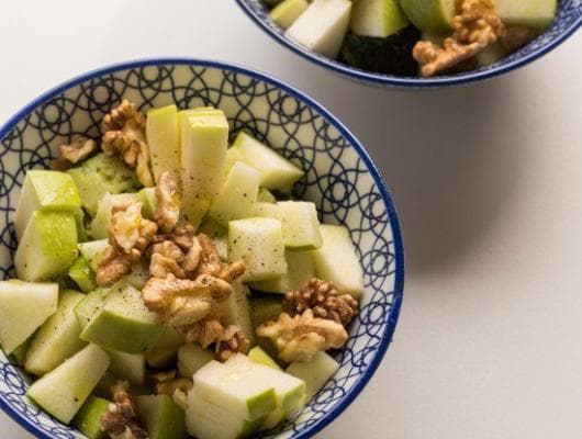 Apple, Broccoli and Walnut Salad