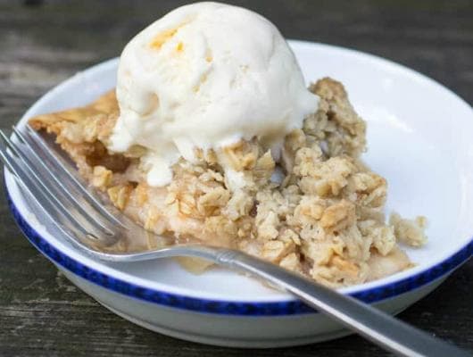 Apple Crumb Pie