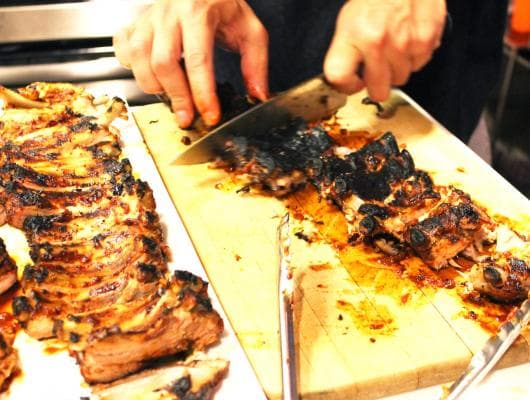 Apple Glazed BBQ Baby Back Ribs