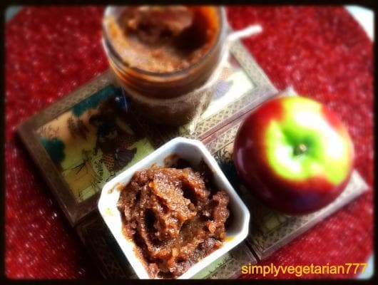 Apple Pears and Dates Chutney / Compote