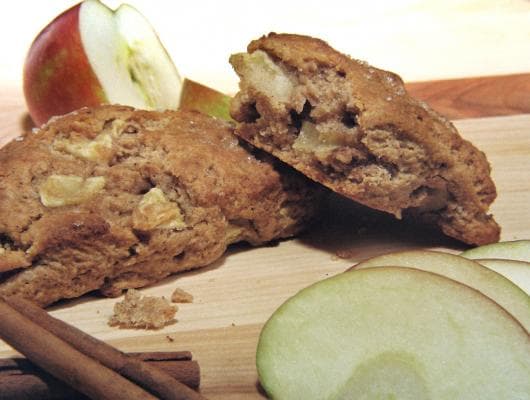 Apple Pie Honey Wheat Scones