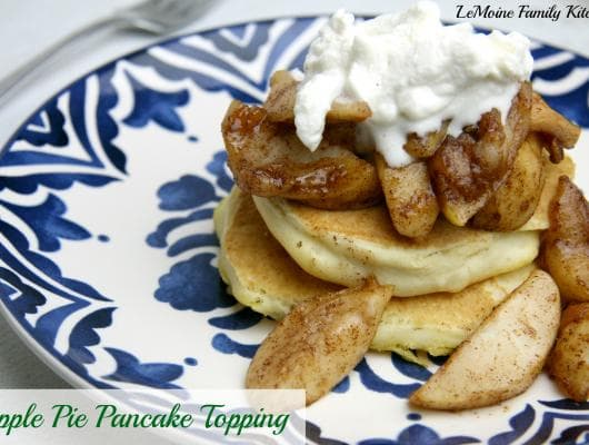 Apple Pie Pancake Topping