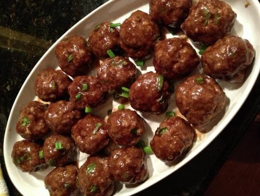 Asian Style Meatballs