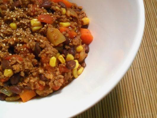 Asian-Style Spicy Beef Chili