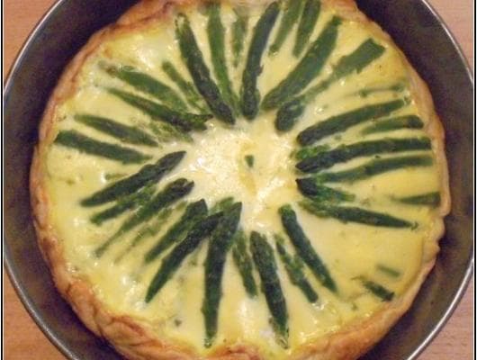 Asparagus pie