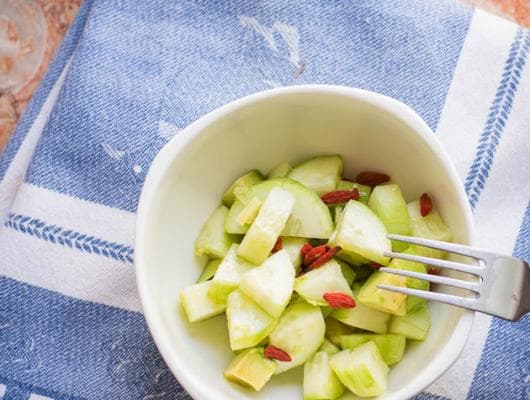 Avocado Cucumber Ginger Salad Recipe [Paleo, Keto, AIP]