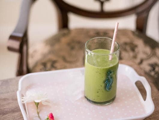 Avocado Green Smoothie Recipe [AIP, Paleo, Dairy-Free]