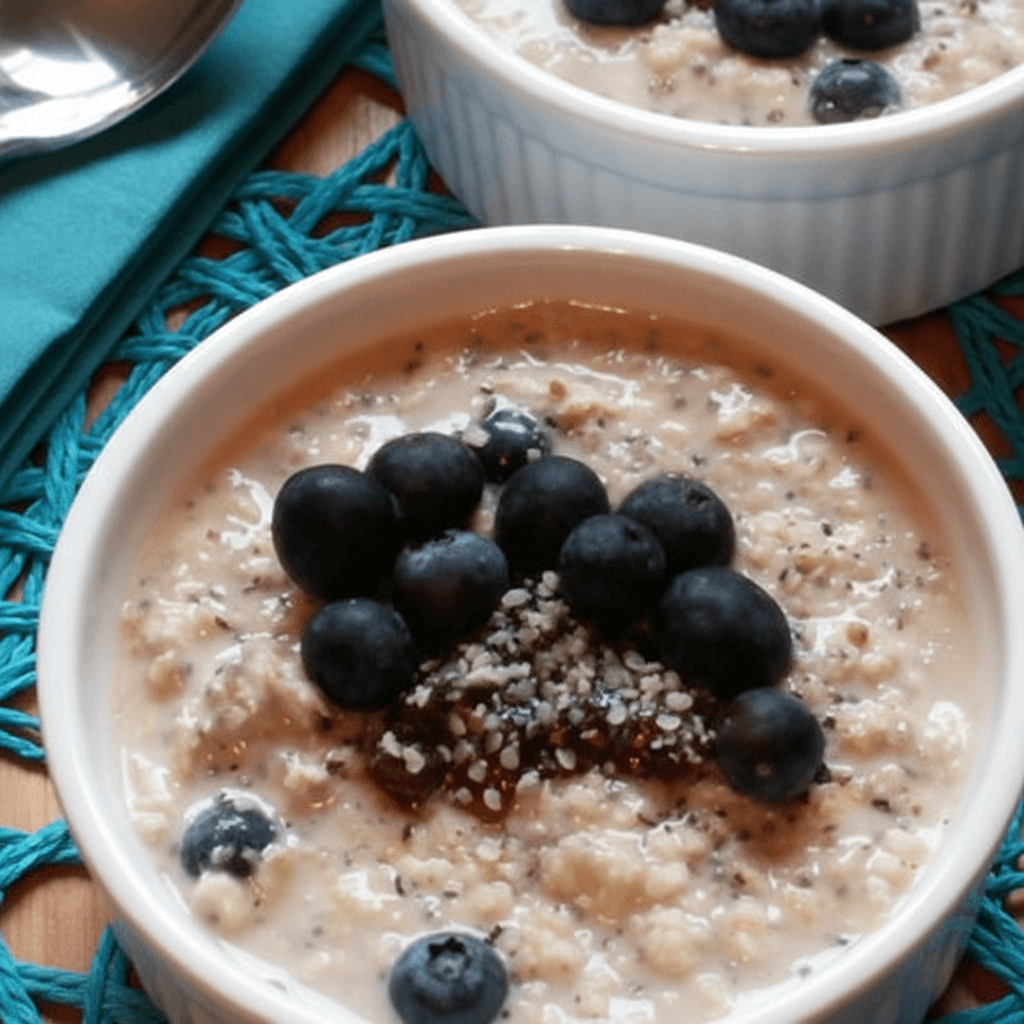 B & B Sunrise: A Banana, Blueberry and Chia Seed Breakfast Cereal