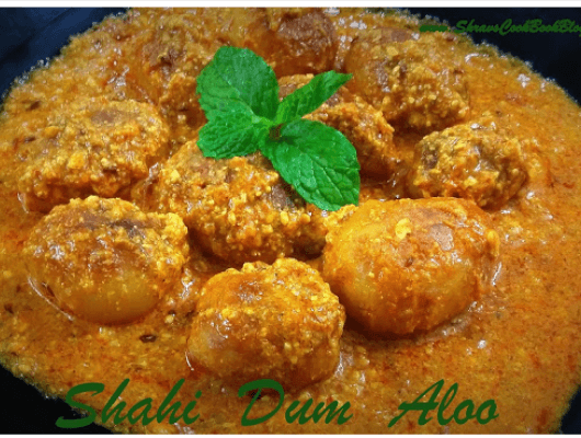 Baby Potatoes Gravy Recipe Indian style