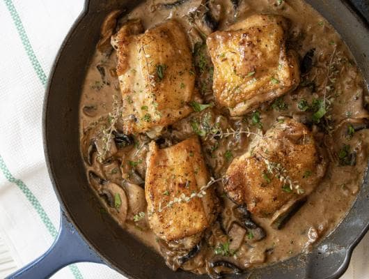 Bacon Chicken Thighs