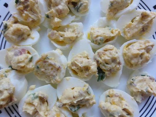 Bacon Deviled Eggs