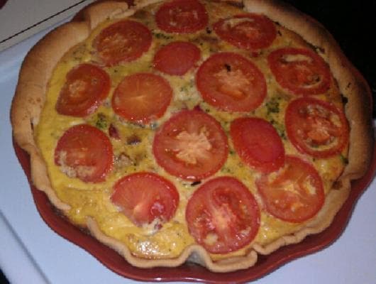 Bacon Veggie Quiche
