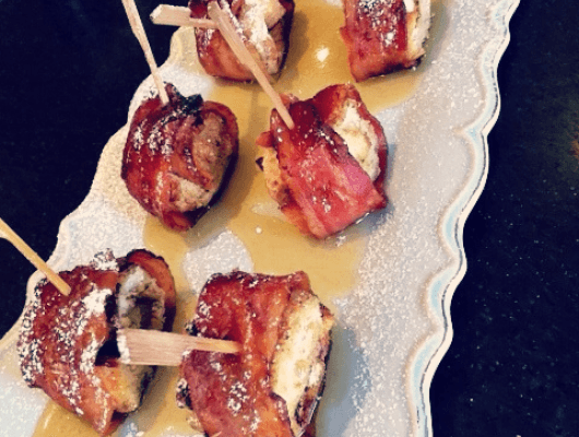 Bacon Wrapped French Toast