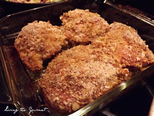 Baked Chicken & Breaded String Beans