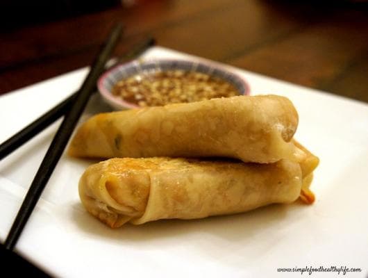 Baked Egg Rolls, With a Twist
