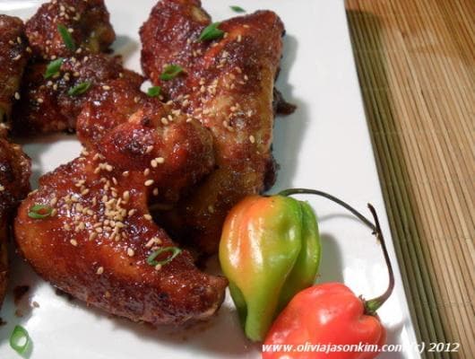 Baked Habanero Hot Wings