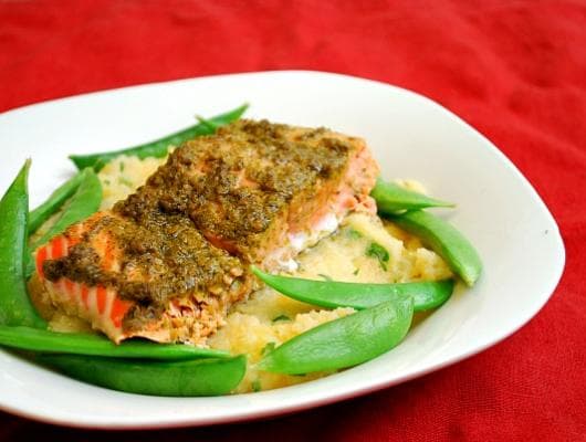 BAKED LEMON SALMON
