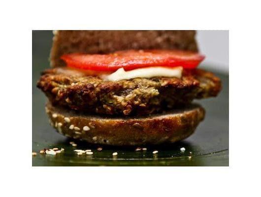 Baked Lentil Cheese Burgers