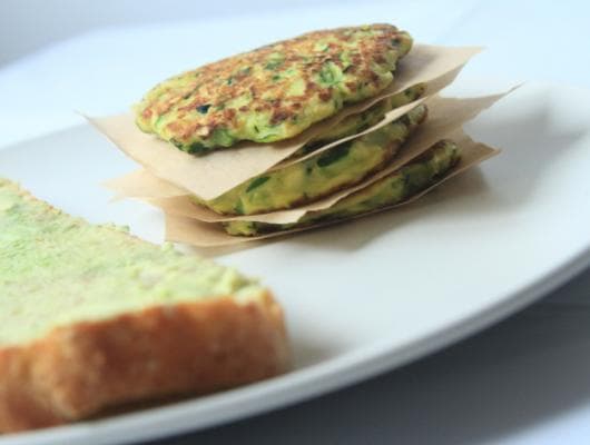 Baked Zucchini Fritters