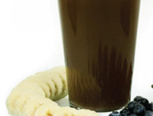 Banana Berry Bliss Smoothe with Xocai Healthy Chocolate
