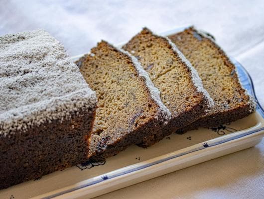 Banana Bread with Cranberries and Chocolate Chips