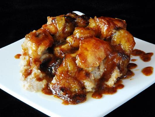 Banana Foster Bread Pudding
