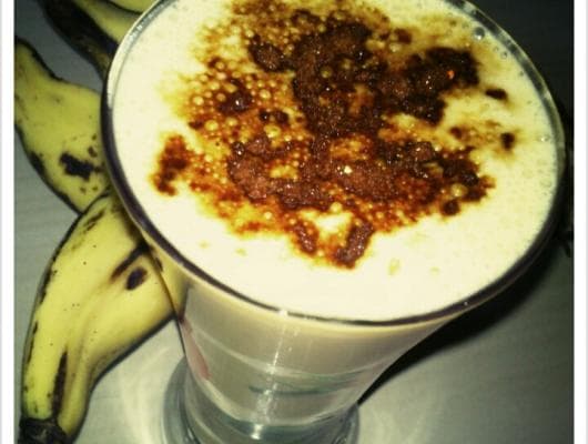 Banana Milk Shake - With Bournvita